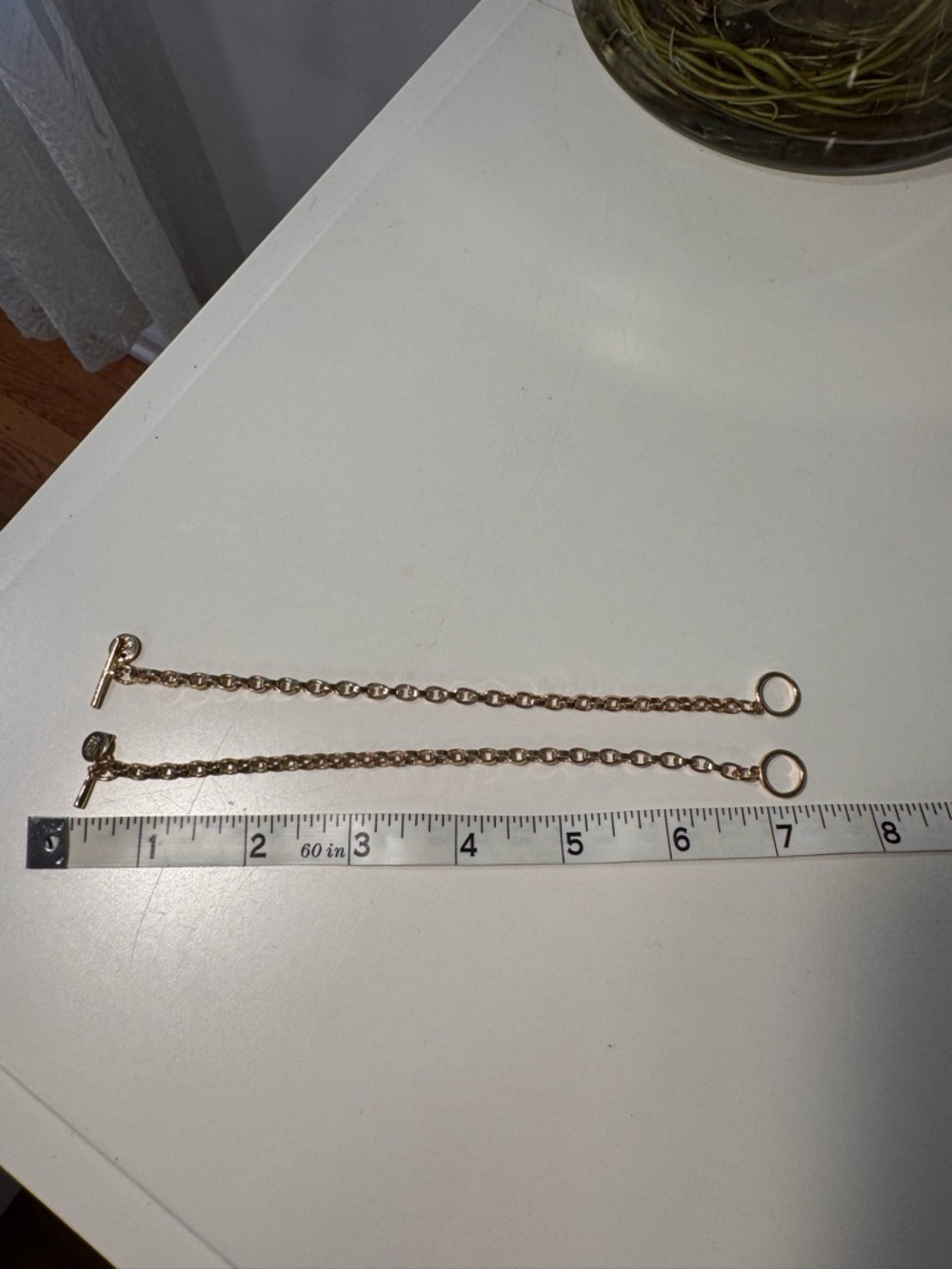 Marlyn Schiff Gold Chain Link Bracelet Duo - Picture 3 of 5
